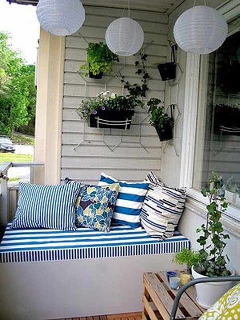 Фотография: Прочее в стиле , Балкон, Интерьер комнат, специальная тема: балконы – фото на INMYROOM