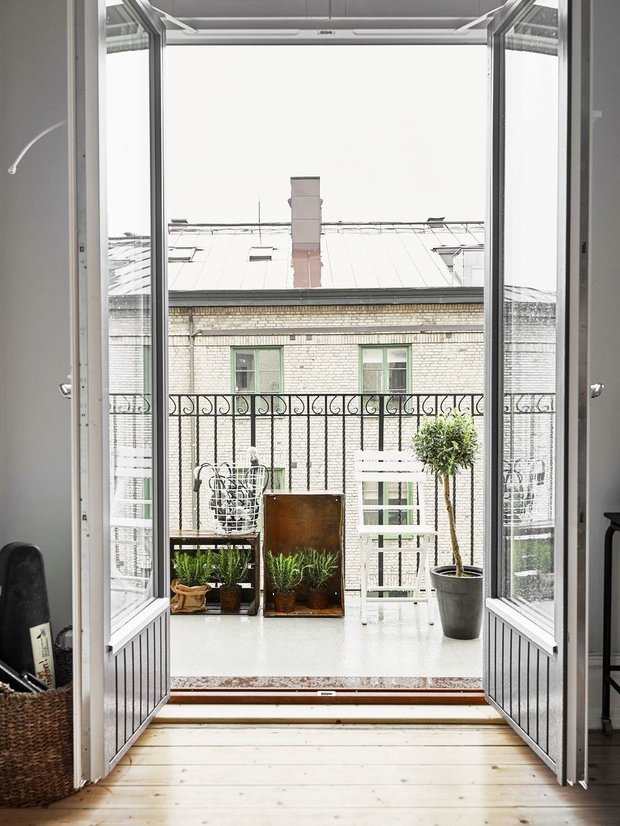 Фотография: Балкон в стиле Скандинавский, Советы – фото на INMYROOM