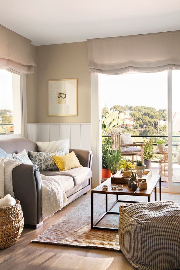 Фотография: Гостиная в стиле Скандинавский, Эко,  – фото на INMYROOM