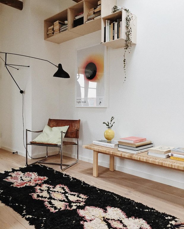 Фотография: Гостиная в стиле Скандинавский, Советы, Белый, Бежевый, Коричневый – фото на INMYROOM