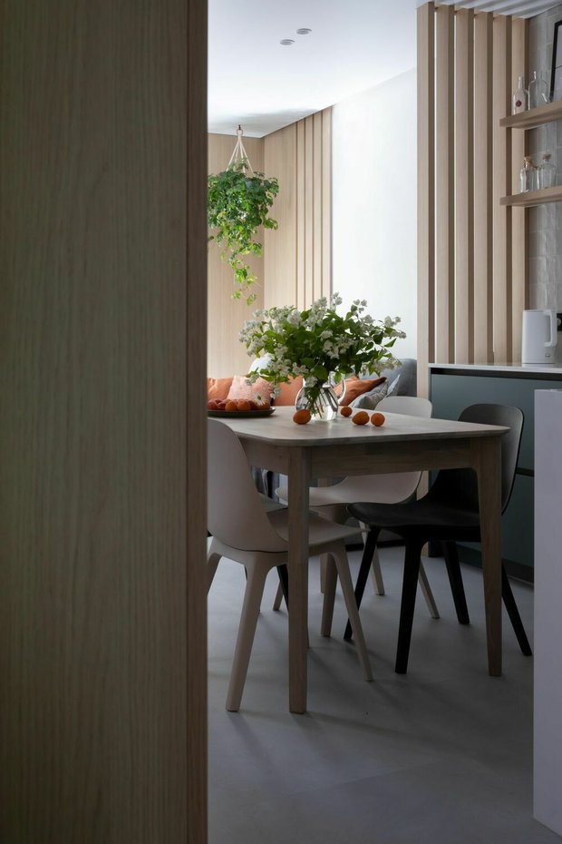 Фотография: Кухня и столовая в стиле Современный, Проект недели, 60-90 метров – фото на INMYROOM
