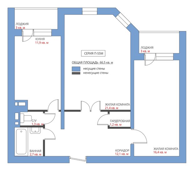 Типовая планировка