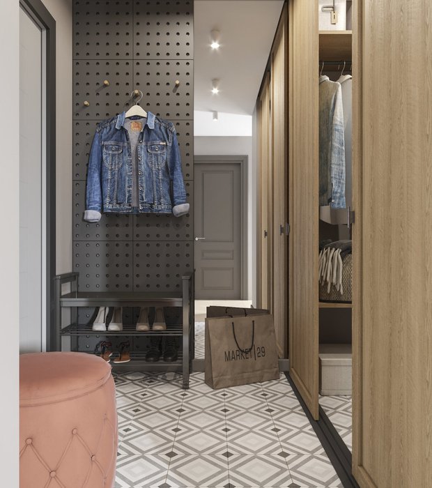 Фотография: Прихожая в стиле Современный, Гид, Евгения Лыкасова, дизайн-хаки, Олеся Шляхтина, Марина Новикова, Алена Еременко, Наталья Наумова, Наталья Голубович, Анна Новопольцева, VO Concept, Studio 57, Полина Степанова – фото на INMYROOM