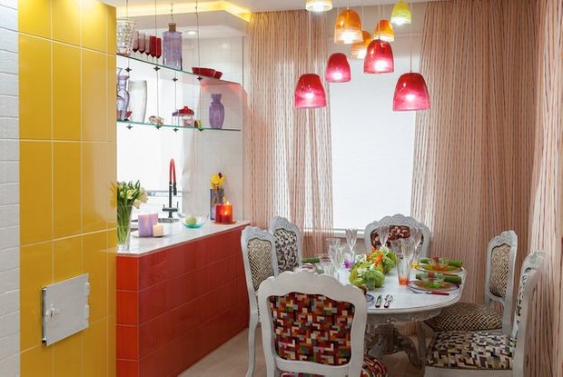 Фотография: Кухня и столовая в стиле Эклектика, Дом, Дома и квартиры – фото на INMYROOM