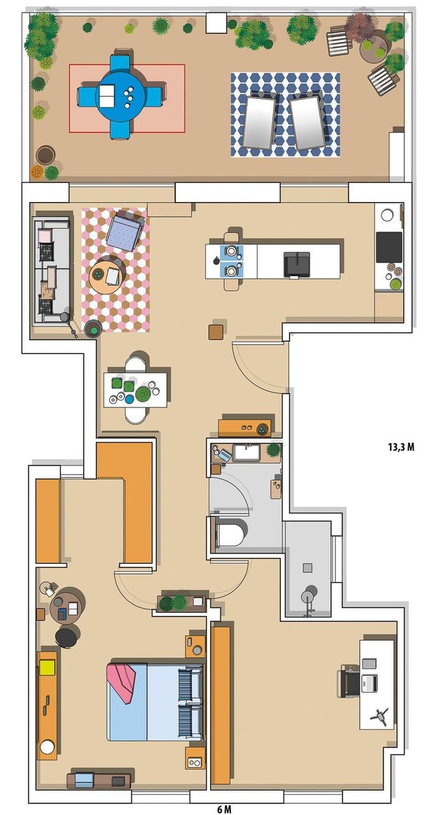Фотография: Планировки в стиле , Лофт, Эклектика, Декор интерьера, Испания, Винтаж, как оформить интерьер в стиле лофт, mid-century modern – фото на INMYROOM