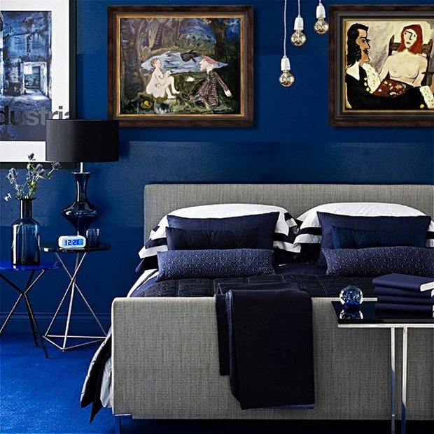 Фотография: Спальня в стиле Прованс и Кантри, Советы, Синий, Екатерина Савкина, тенденции 2015 – фото на INMYROOM