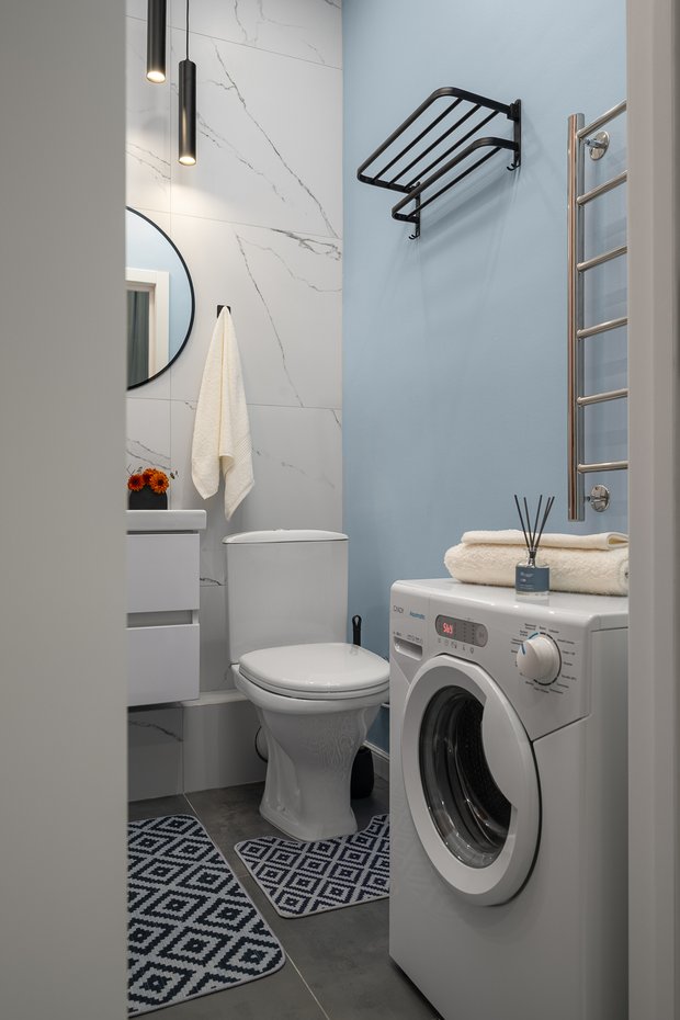 Фотография: в стиле , Малогабаритная квартира, Квартира, Студия, Проект дня, Переделка, до 40 метров, Екатерина Шевчук – фото на INMYROOM