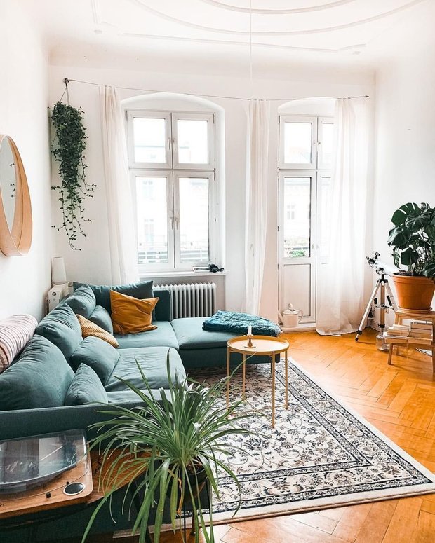 Фотография: Гостиная в стиле Скандинавский, Советы, Совесть, Марина Подъячева, карта рассрочки, ремонт во вторичке – фото на INMYROOM