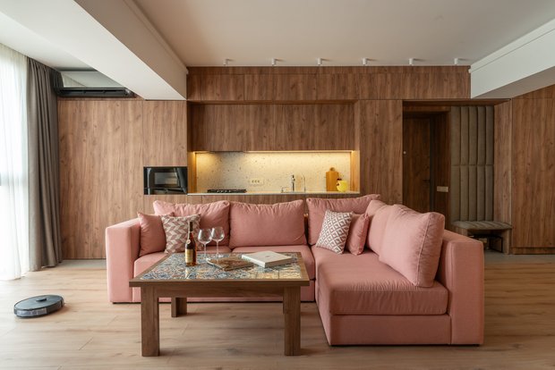 Фото: в стиле, Модерн, Квартира, Практичный ремонт, 4 и более, Более 90 метров, Индивидуальный проект, Баку, Азербайджан – фото на INMYROOM