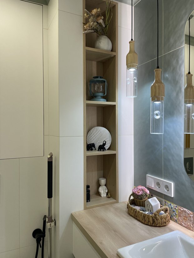 Фото: в стиле, Квартира, Проект дня, Панельный дом, 3 комнаты, 40-60 метров, 1-515/9м – фото на INMYROOM