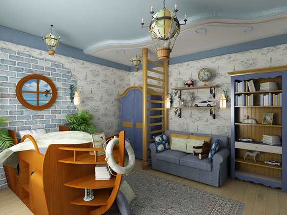 Фотография: Детская в стиле Современный, Интерьер комнат – фото на INMYROOM