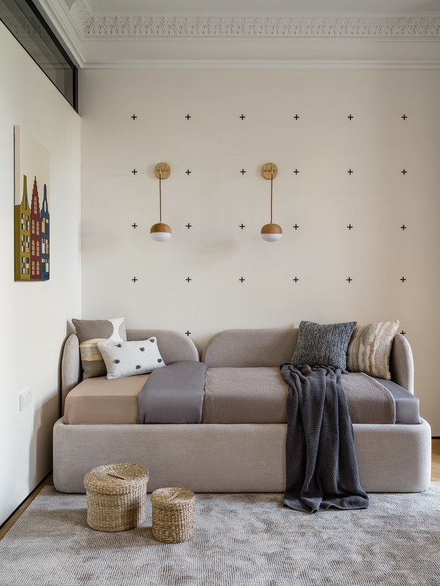 Фотография: Детская в стиле Современный, Квартира, Проект дня, Сталинка, 3 комнаты, 60-90 метров, Екатерина Любимкина – фото на INMYROOM