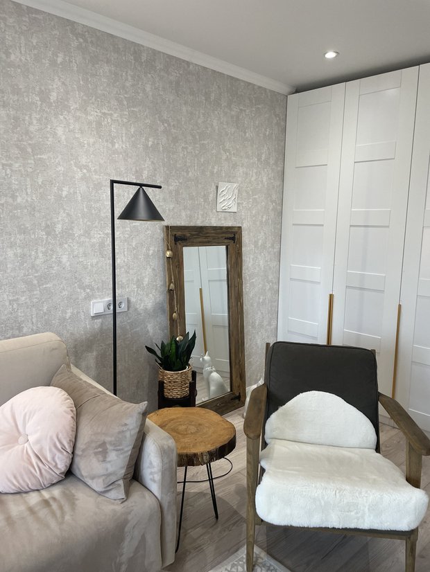 Фото: в стиле, Квартира, Проект дня, Панельный дом, 3 комнаты, 40-60 метров, 1-515/9м – фото на INMYROOM