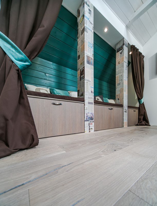 Фотография: Гостиная в стиле Прованс и Кантри, Современный, Интерьер комнат, Дача, Дачный ответ, Мансарда – фото на INMYROOM