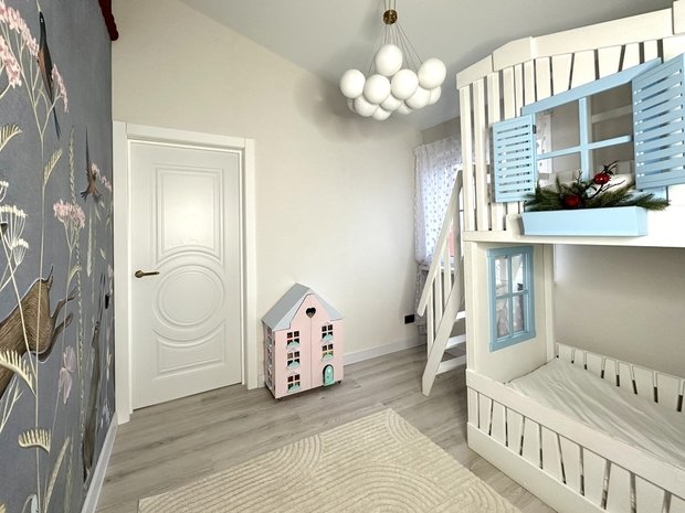 Фотография: в стиле , Дом, Ремонт на практике, 3 комнаты, Более 90 метров, Любовь Иноземцева – фото на INMYROOM