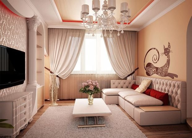 Фотография:  в стиле , Гостиная, Декор интерьера, Квартира, Дом, Дача – фото на INMYROOM