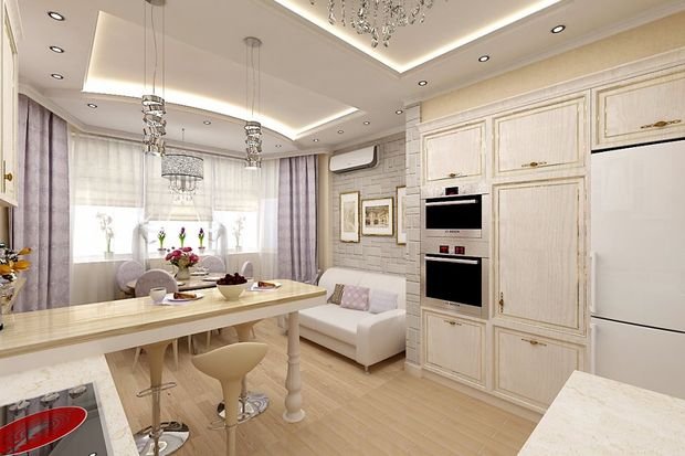 Фотография:  в стиле , Кухня и столовая, Квартира, Дом, Планировки, Мебель и свет, Советы, Перепланировка, Переделка – фото на INMYROOM