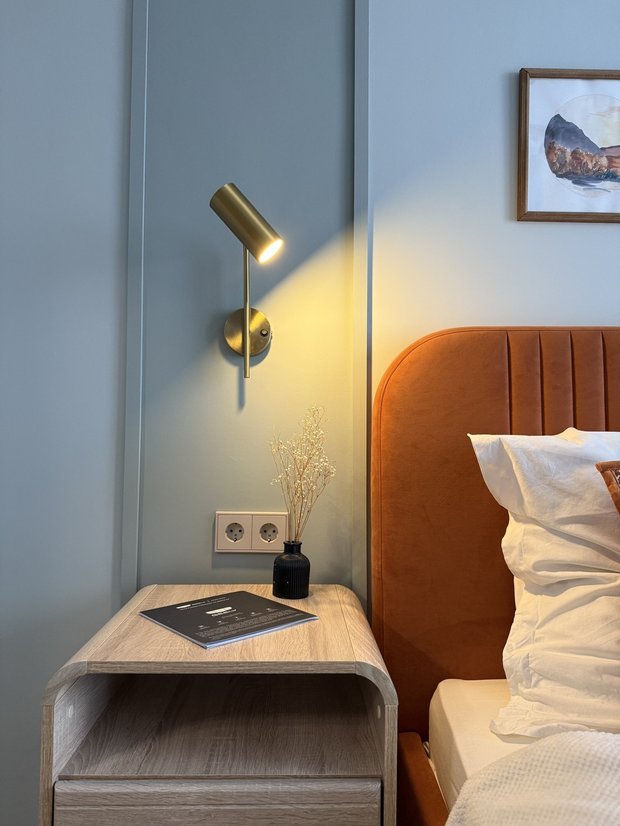 Фотография:  в стиле , Скандинавский, Квартира, Переделка, 1 комната, до 40 метров, Екатерина Безъязычная, Санкт-Петербруг – фото на INMYROOM