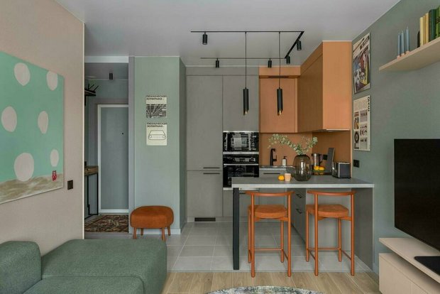 Фотография: со стилем, Маленькая квартира, Квартира, Гид – фото на INMYROOM