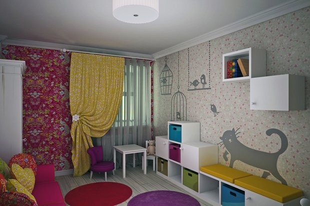 Фотография: Детская в стиле Современный, Интерьер комнат – фото на INMYROOM