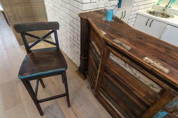 Фотография: Кухня и столовая в стиле Прованс и Кантри, Лофт, Скандинавский, Современный, Интерьер комнат, Дача, Дачный ответ, Мансарда – фото на INMYROOM