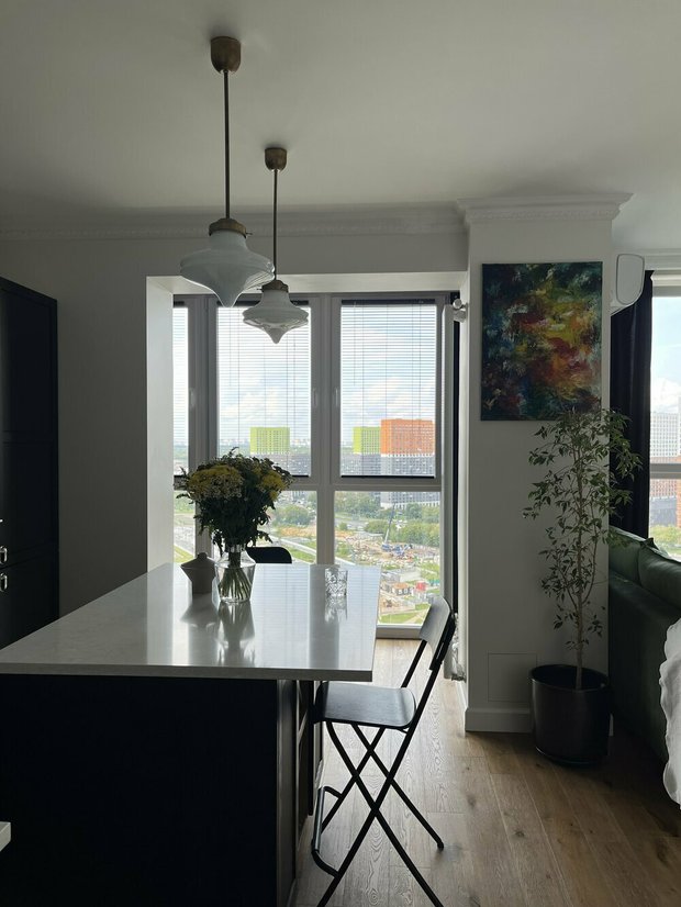 Фото: стильно, Квартира, Ремонт на практике, 3 комнаты, 40-60 метров – фото на INMYROOM