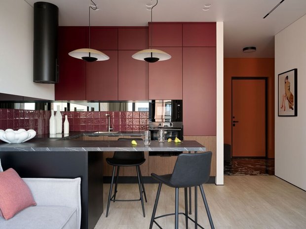 Фотография: в стиле , Советы, 1 комната, 40-60 метров, Наталья Федорова – фото на INMYROOM