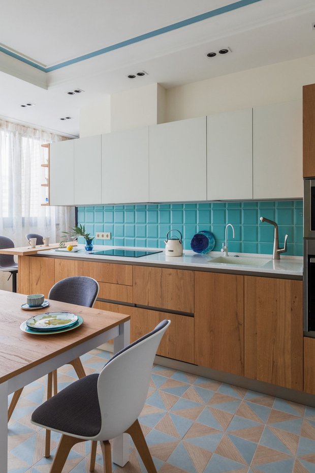 Фотография: Кухня и столовая в стиле Современный, Прихожая, Кухонный фартук, Гид, обновить кухонный фартук, как оформить кухонный фартук, Анастасия Ковальчук, Анна Моджаро, Катя Чистова, Андрей Баринов, Виктория Скоробогатько, Quadrum, Pallage Studio, Ирина Ежова, Лина Савина – фото на INMYROOM