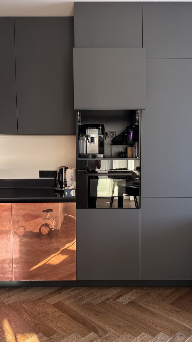 Фотография:  в стиле , Современный, Квартира, Ремонт на практике, Новосибирск, Монолитный дом, 2 комнаты, 60-90 метров – фото на INMYROOM