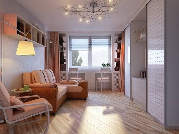 Фотография:  в стиле , Квартира, Дом, Планировки, Мебель и свет, Советы, Переделка – фото на INMYROOM