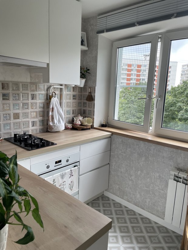 Фото: в стиле, Квартира, Проект дня, Панельный дом, 3 комнаты, 40-60 метров, 1-515/9м – фото на INMYROOM