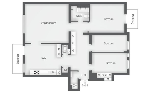 Фотография: Планировки в стиле , Классический, Современный, Декор интерьера, Квартира, 4 и больше, Более 90 метров – фото на INMYROOM