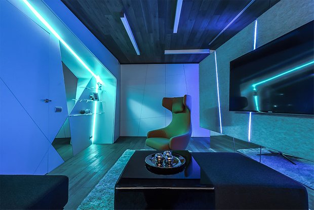 Фотография: Гостиная в стиле Современный, Декор интерьера, Интерьер комнат, Хрущевка – фото на INMYROOM