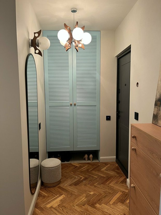 Фотография: стильная, Коридор, Ремонт – фото на INMYROOM