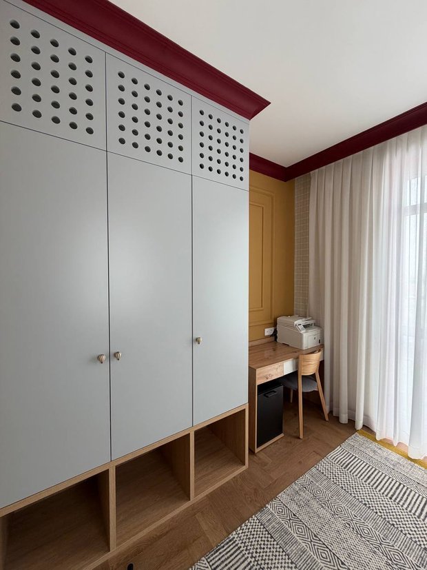 Фотография:  в стиле , Квартира, Ремонт на практике, 4 и больше, Алматы, эклектика с элементами современного и винтажного стиля – фото на INMYROOM