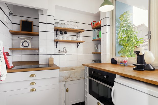 Фотография: Кухня и столовая в стиле Скандинавский, кухня – фото на INMYROOM