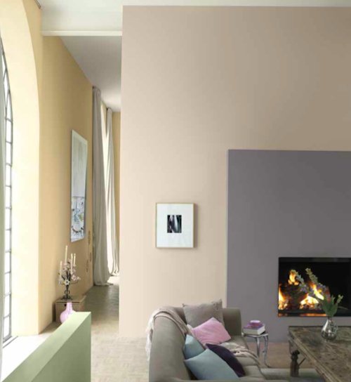 Фотография: Гостиная в стиле Современный, Декор интерьера, Дизайн интерьера, Цвет в интерьере, Dulux, Akzonobel – фото на INMYROOM