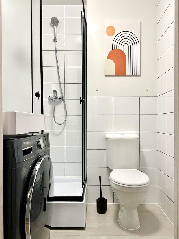 Фотография:  в стиле , Малогабаритная квартира, Квартира, Студия, Советы, Москва, до 40 метров, малогабаритки, идеи для студии, дизайн студии, Ирина Куликова, Олеся Ивашкина, студия дизайн, фото интерьера, ЖК «Кавказский бульвар», Сэлмэг Семенова – фото на INMYROOM