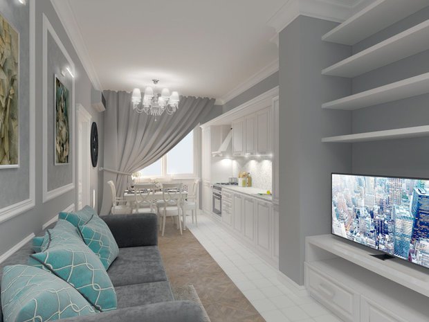 Дизайн: Елизавета Корешкова, Beau Interiors