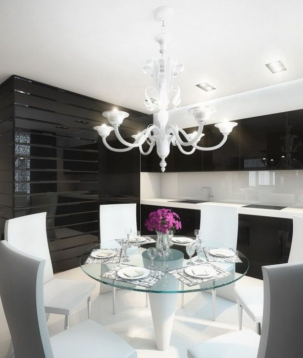 Фотография: в стиле , Кухня и столовая, Советы, Градиз, Галина Ворошилова, интерьер кухни, столешница гарнитура, модные тенденции кухни, встроенная вытяжка – фото на INMYROOM