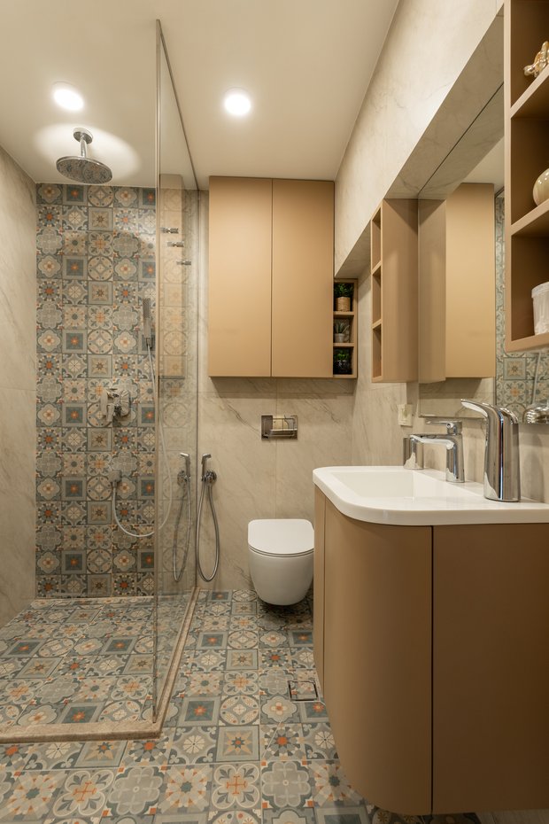 Фото: в стиле, Модерн, Квартира, Практичный ремонт, 4 и более, Более 90 метров, Индивидуальный проект, Баку, Азербайджан – фото на INMYROOM