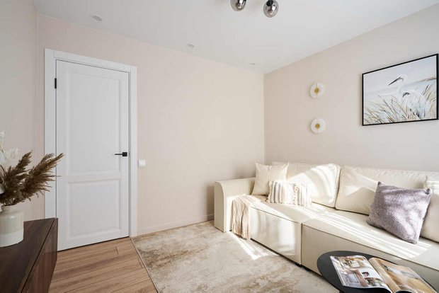 Фотография:  в стиле , Квартира, Переделка, Москва, 2 комнаты, 40-60 метров, современный/минимализм, Мария Жигунова – фото на INMYROOM