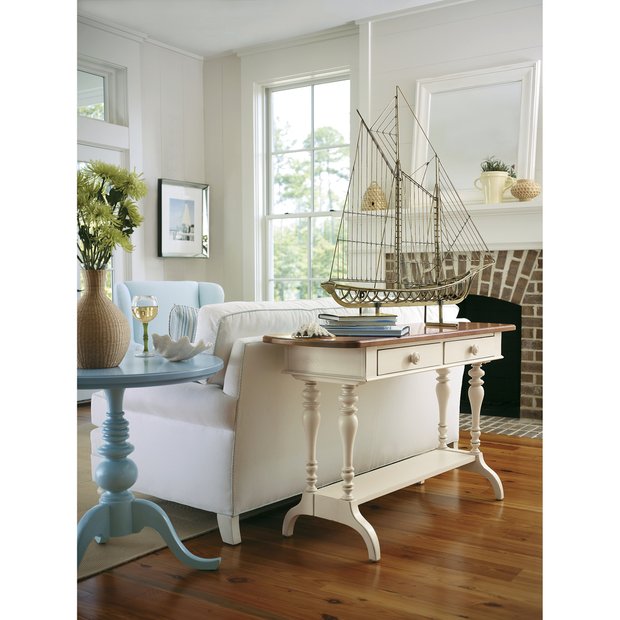 Фотография: Гостиная в стиле Прованс и Кантри, Скандинавский, Дизайн интерьера, Морской – фото на INMYROOM