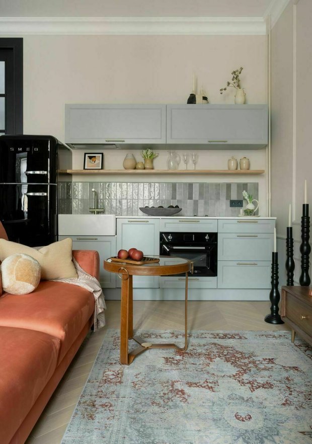 Фотография:  в стиле , Кухня и столовая, Переделка – фото на INMYROOM