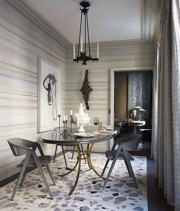 Фотография: Кухня и столовая в стиле Эклектика, Интерьер комнат, Обеденная зона – фото на INMYROOM