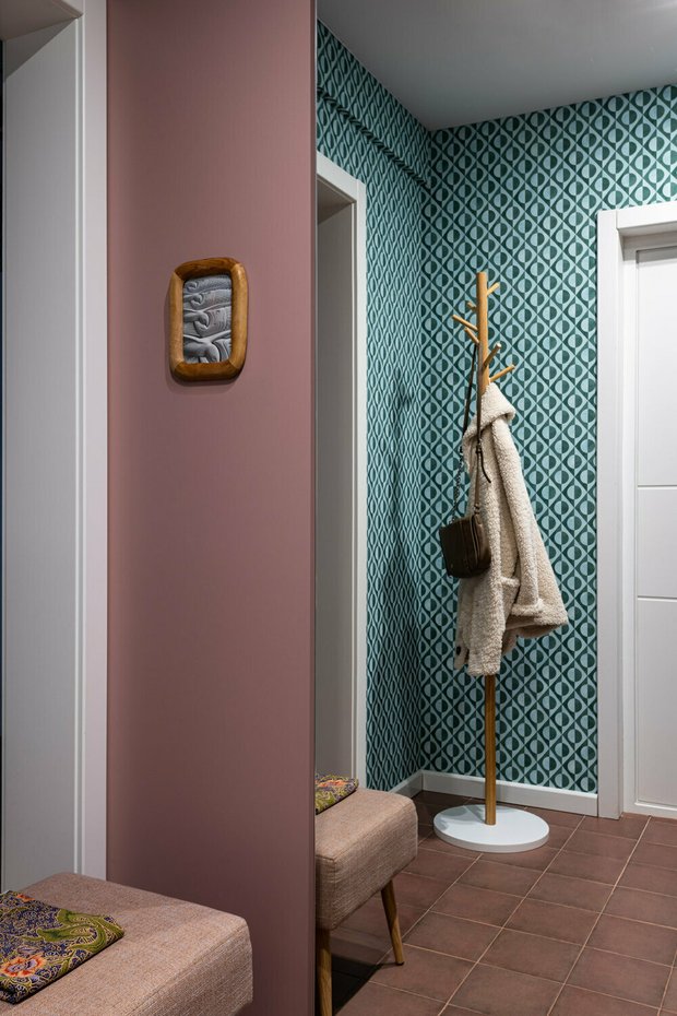 Акцентные обои в интерьере: 5 красивых примеров - INMYROOM