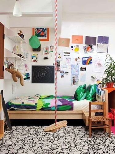 Фотография: Детская в стиле Прованс и Кантри, Скандинавский, Современный, DIY, Дом, Ландшафт, Стиль жизни, Дача, Гамак, Качели – фото на INMYROOM