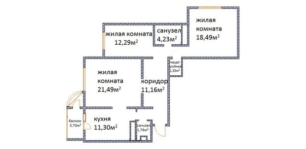 Фотография: Прихожая в стиле , Квартира, Планировки, Перепланировка, Валентина Донская, П44т, энциклопедия_перепланировка – фото на INMYROOM