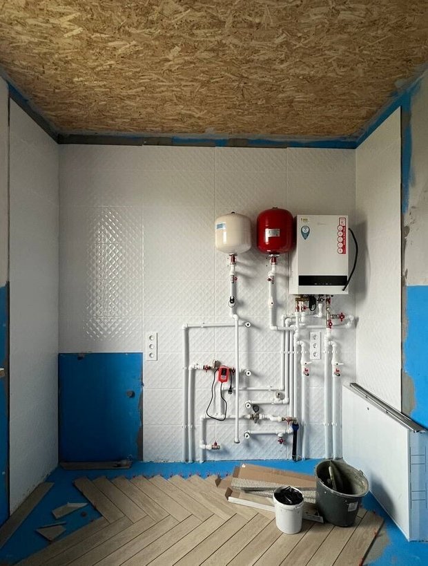 Фотография:  в стиле , Ванная, Дом, Ремонт на практике, Подмосковье, прованс/винтаж, Юлия Сыроегина – фото на INMYROOM