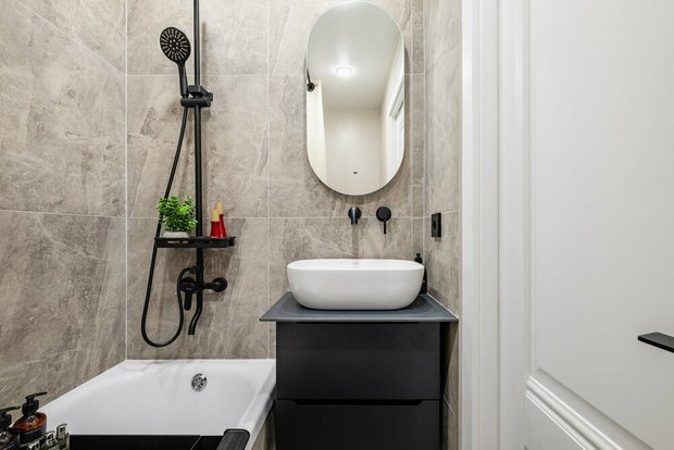 Фотография: в стиле, Ванная, Ремонт – фото на INMYROOM